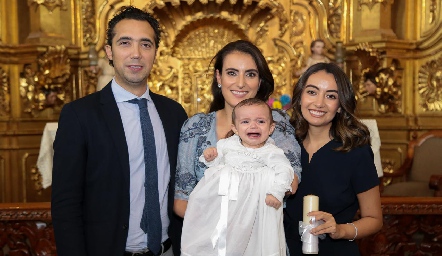  Wilfrido Martínez, Fernanda Saiz, Maru Payán y Franco.