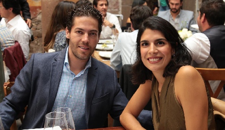  Paco Dauajare y Adriana Torres.