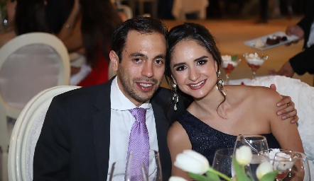  José Luis Bravo y Claudia Villasana.