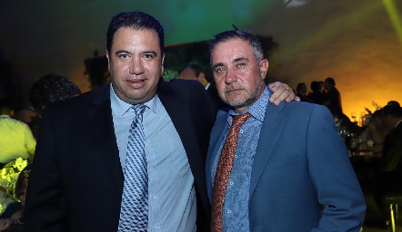  Roberto Silva y Javier Alcalde.