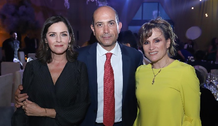  Mónica Uribe, Jorge Guerra y Ana Lilia Von Der Meden.