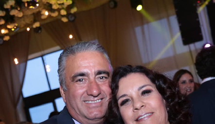  Raúl Martínez y María Elena Lomelí.