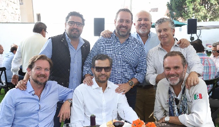  Santiago Garfias, Daniel Carreras, Guillermo Báez, Jorge Gómez, Chema Rosillo, Carlos de los Santos y Gunnar Mebius.