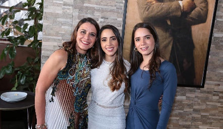  Guadalupe Bárcena, Lorena Cuadra y Guada Álvarez.