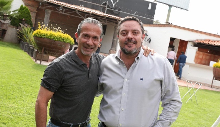 Luis Medlich y Héctor Morales.