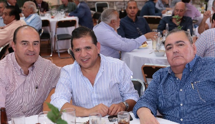  Fernando Pérez Espinosa, Jorge Carrillo y Gerardo Gómez.