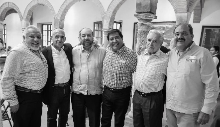 Antonio Curiel,  Alejandro Leal, Teófilo Torres Corzo, René Díaz, Octaviano Gómez y Gómez y Mario García Valdez.