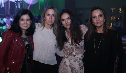  Martha Aldrett, Verónica Berrón, Ana Paula Valdés y Cristina Villalobos.