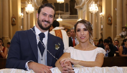  Rodrigo Valle Bárcena y Ana Gaby Ibarra López ya son esposos.