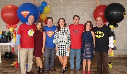 Manolo Martins, Eva Anaya, Óscar Mendizábal, Maricarmen Ayala, José Antonio Gutiérrez, Ale Ávila y José Manuel Carrillo.