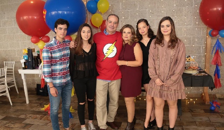  Familia Martins Anaya, Manolo, Adriana, Manolo, Eva, Ale y Gaby.