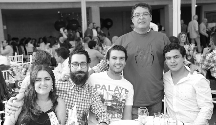  Isabel Torre, Juan Antonio Gómez, Jojo Torre, Toño y Rodrigo Gutiérrez.