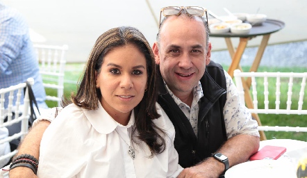  María José Báez y Mauricio Ayala.