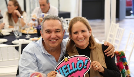  Jorge Villarreal e Ivette Coulon.