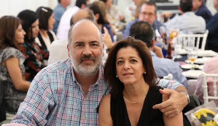 Toño Villalba y Laura Nieto.