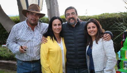  Jaime Ascanio, Marcela de la Maza, Gerardo Galván y Rocío Ortuño.