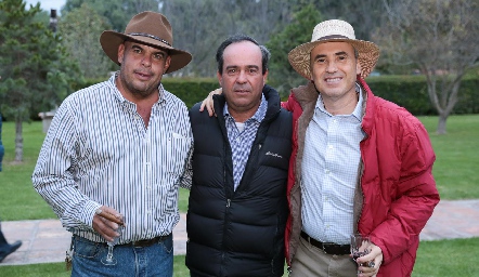  Jaime Ascanio, Leo Martínez y Alejandro Navarro.