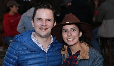  Juan Autrique y Paola Córdova.