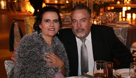  Marcela Schekaibán y Hugo Mendoza.
