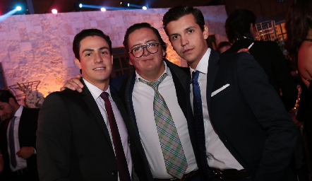  Juan Carlos Castillo, Esteban Pruneda y Carlos Andrade.
