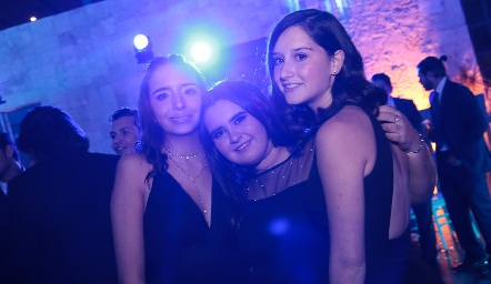  Ana Paula Sánchez, Martita Payan y Melissa Elizondo.