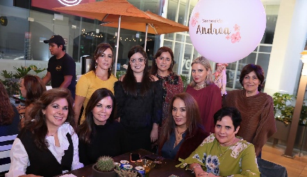  Alejandra Ávila, Andrea Gutiérrez, Laura Acosta, Carla Saucedo, Miriam Bravo, Elia de Padilla, Elsa Tamez, Lorena Herrera y Tita García.