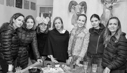  Paty Estrada, Cecilia Limón, Lorena Torres, Karina Ramos, Maricarmen Ayala, Liz Alcalde y María José Ejarque.