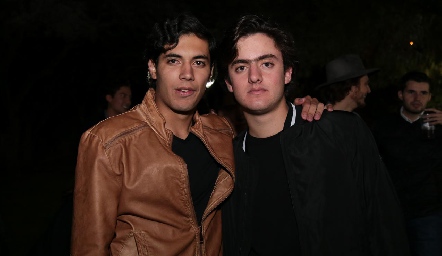 Andrés Quintero y Rodrigo Abud.