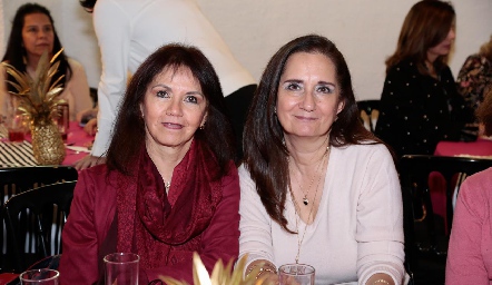  Coco Hernández y Julieta Rodríguez.