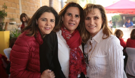  Paty Valadés, Graciela Torres y Ana Lilia Von Der Meden.