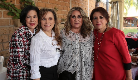 Carmenchu Motilla, Ana Lilia Von Der Meden, Carla Serna y Guadalupe González.