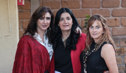  Martha Abud, Rocío Espinosa y Lorena Robles.