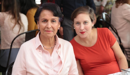  Tere González y Mary Tere Mendizábal.