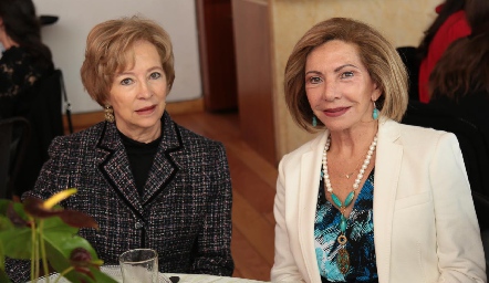  Martha Elena Garza y Lula Díaz Infante.