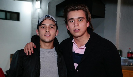  Con el cumpleañero.