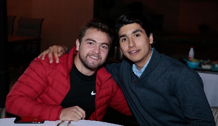  Memo Pizzuto y Miguel Tobías.