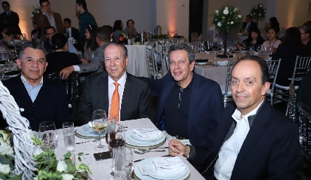  Ismael Horta, Manuel Trigo, Félix Hernández y Alejandro Quesada.