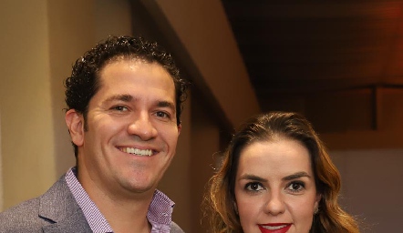  René Pierdant y Rocío Muriel.