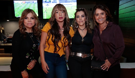 Nena Fajardo, Mónica Tame, Carla Cabanillas y Patricia Lara.