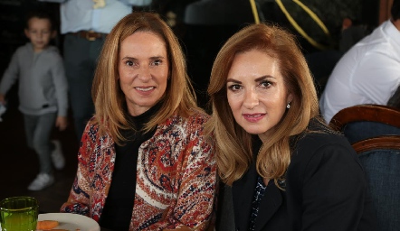 Claudia Díaz Infante y Rocío Mexicano.