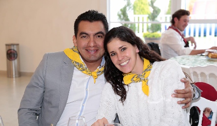 Mauricio Olmedo y Lucrecia Espinosa.