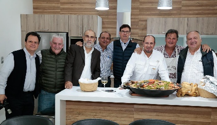  José Córdova, Luis Gómez, José Talamantes, Héctor Villalobos, Sergio Gutiérrez, Alejandro Bravo, Guillermo López y José Antonio Llaguno.