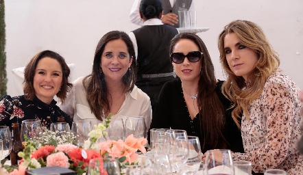 Marifer Ramírez, Cecilia Padrón, Mónica Barraza y Lorena Ibarra.