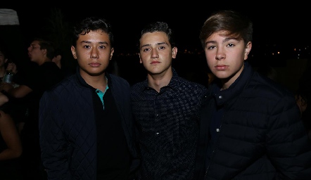  Jorge, Charly y Anuar.