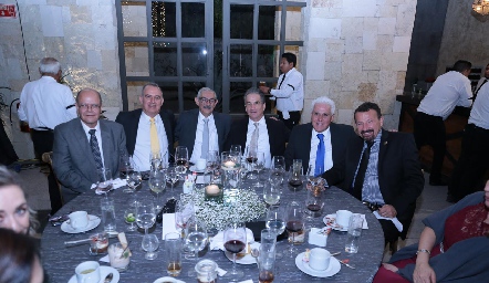  Javier Vergara, Gerardo Zermeño, Jaime Acevedo, Alfredo Vergara, Sergio Almanza y Juan Carlos García.