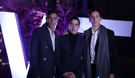  Andrés, Chente y Juan Pablo.