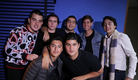 Diego Castillo, Mateo Guerra, Juan Pablo Payán, Galo Galván, Padilla, Miguel Ruiz y Pj Piñero.