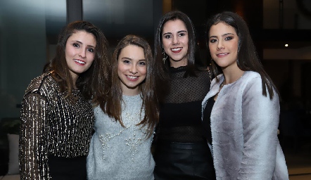  María Paula Tacea, Daniela González, Daniela Monsiváis y Ana Paula Galán.