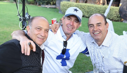  Guillermo Medlich, Jorge Mendizábal y Fernando Pérez.