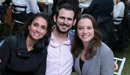 Anel Ávila, Mauricio Valdes y Marcela O´Farril.